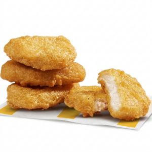 Chicken Nugget 4 Pcs Chips + Fruit Shoot