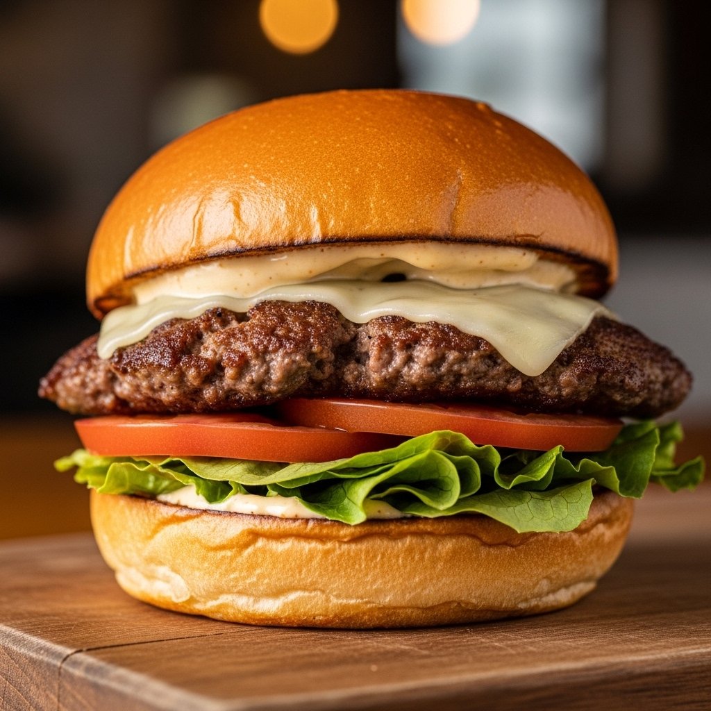smash single burger